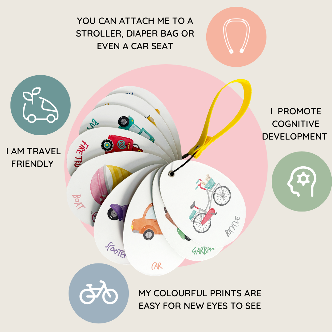 Travel Wheels Milestone Cards