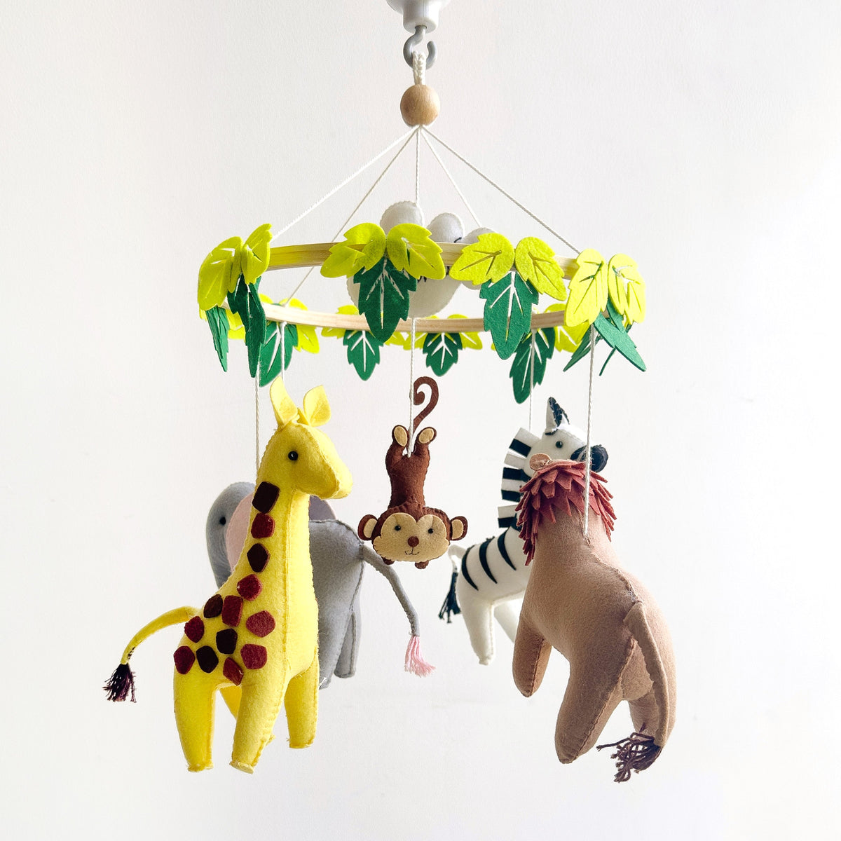 Jungle Animal Cot Mobile