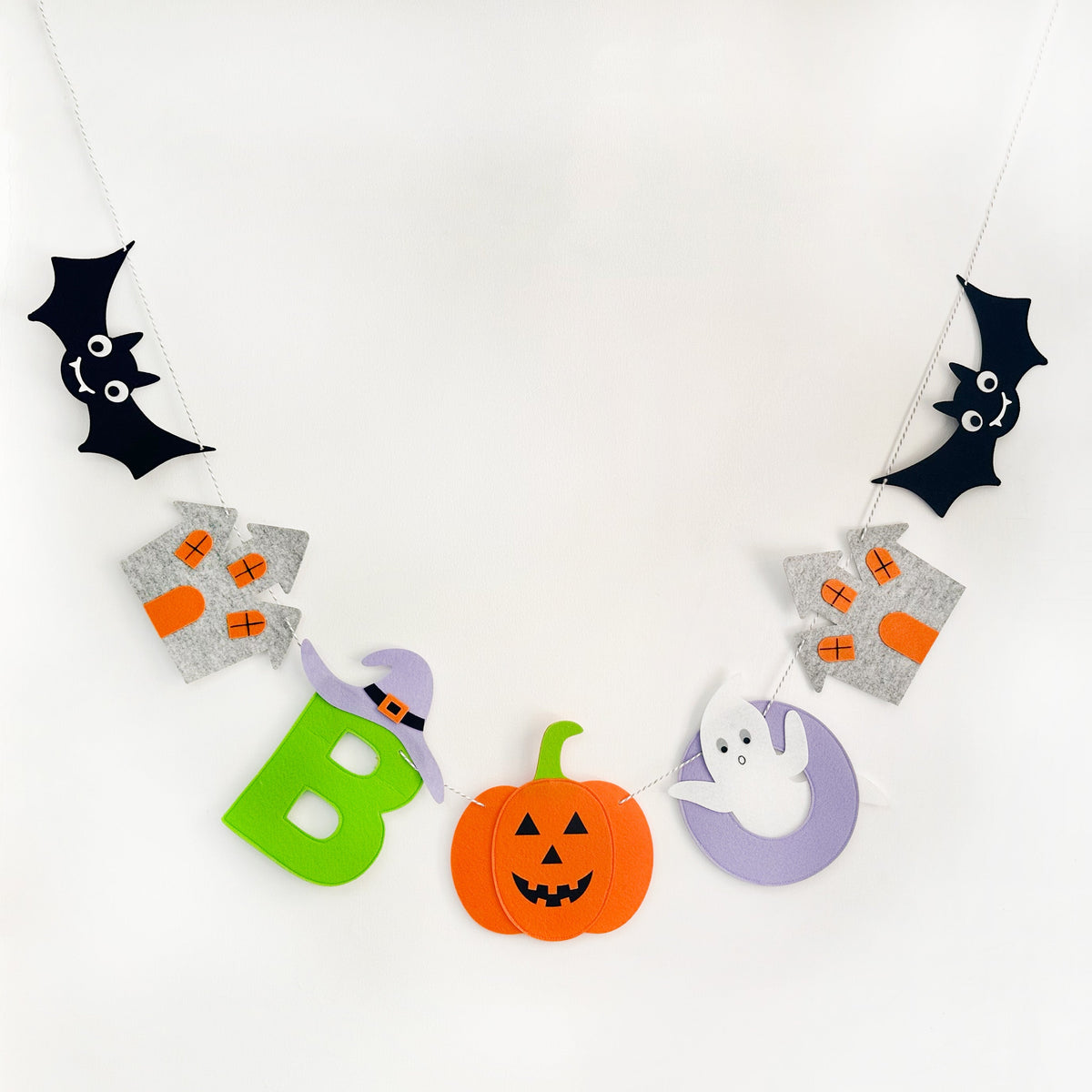 Boo Felt Garland