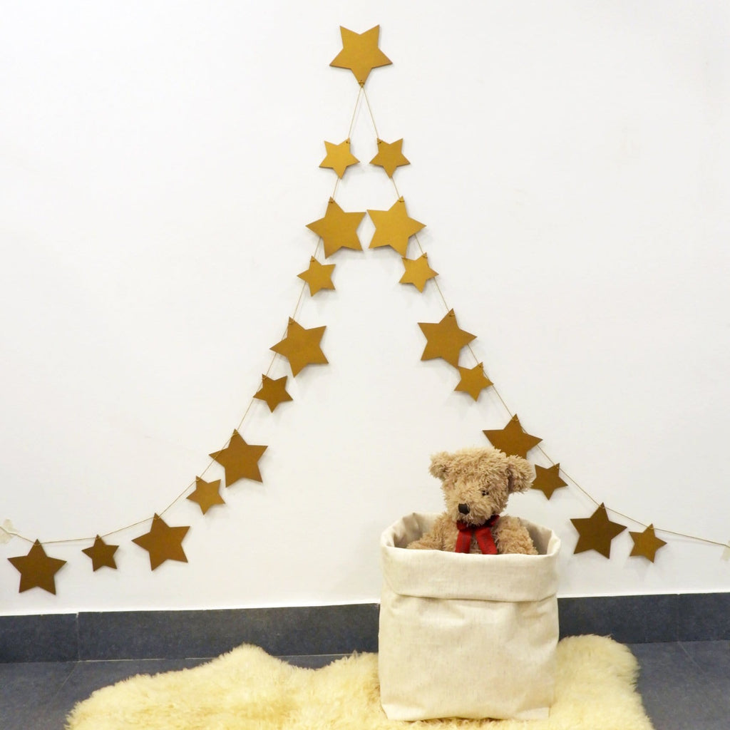 Gilded Star Nursery Garland