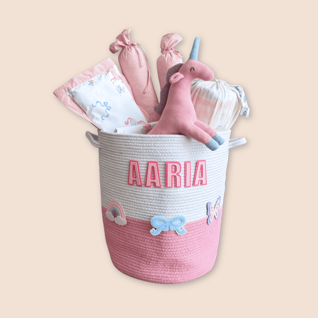 Unicorn Bows Bedding Set