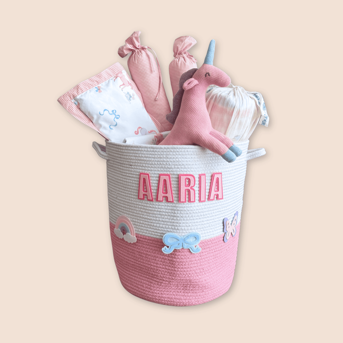 Unicorn Bows Bedding Set