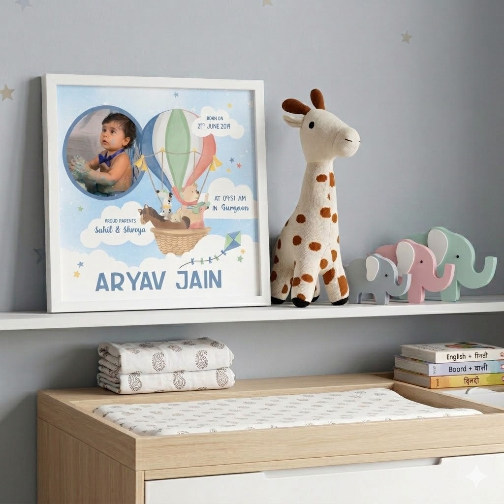 Birth Detail Memory Frame