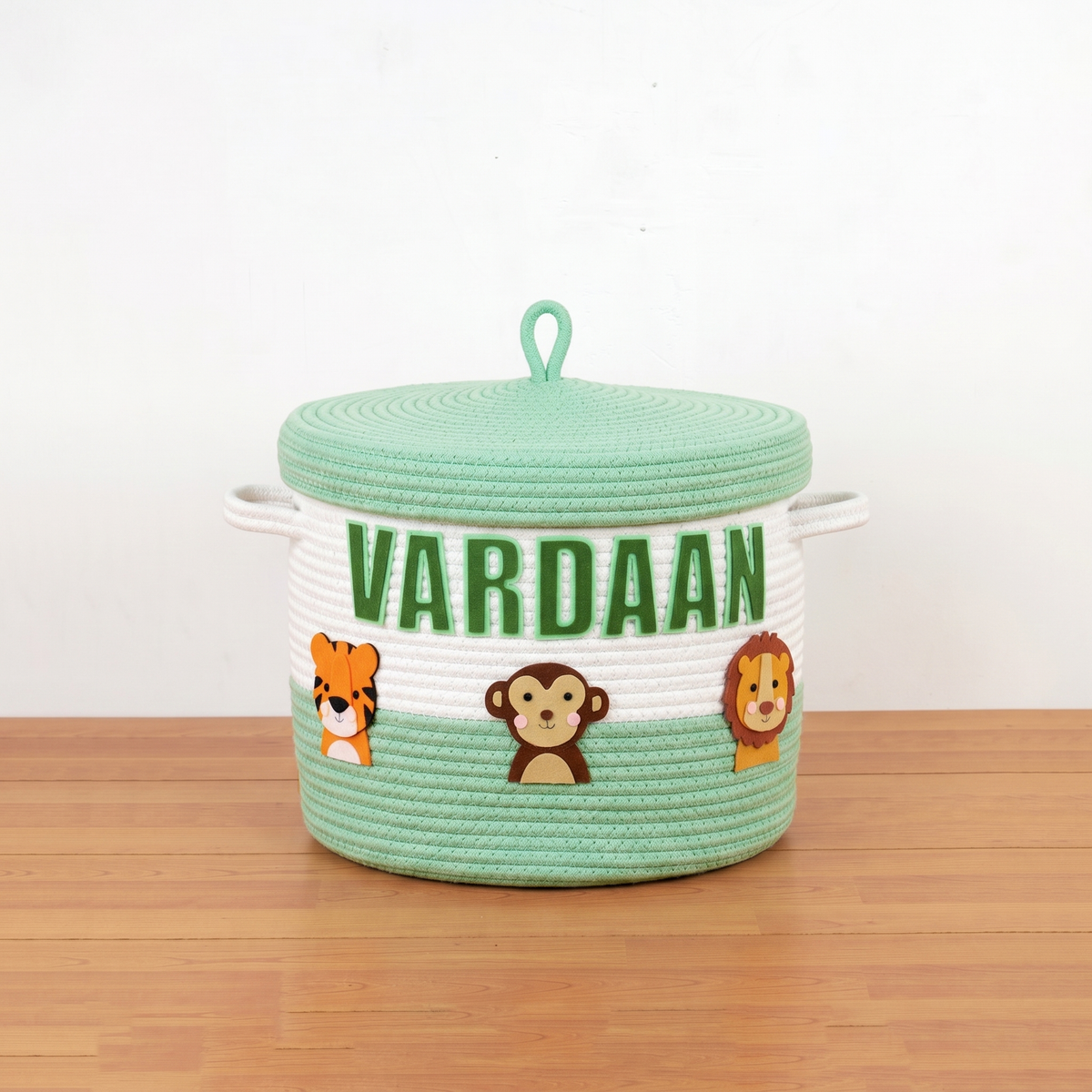 Safari Animals Storage Basket