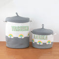 Rainbow Grey Storage Basket