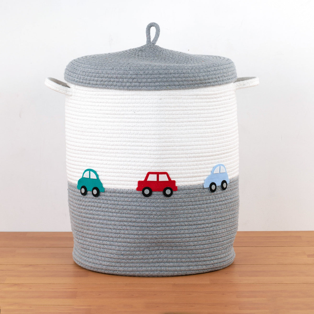 Cars Grey Storage Basket