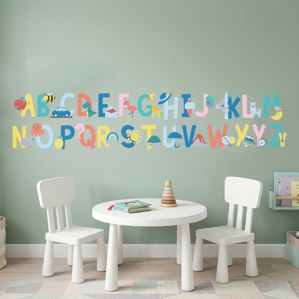Z Alphabet Wall Stickers