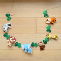 Jungle Animal Nursery Garland