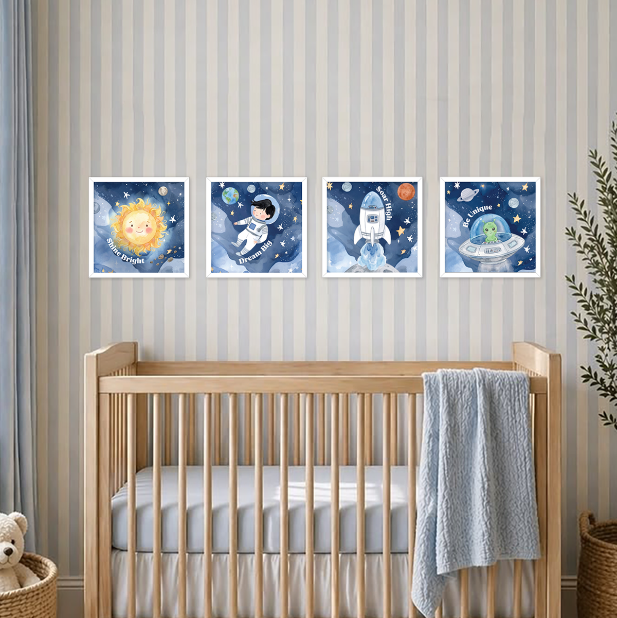 Space Explorer Wall Art