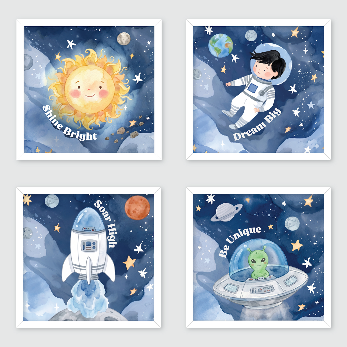 Space Explorer Wall Art