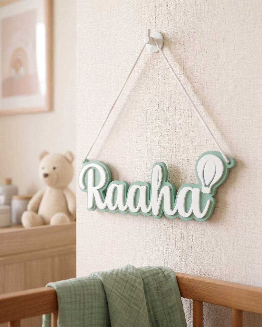3D Acrylic Name Plaque
