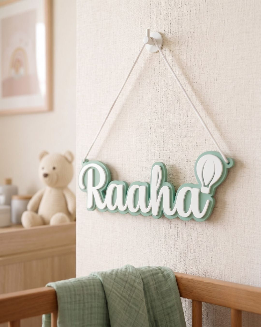 3D Acrylic Name Plaque