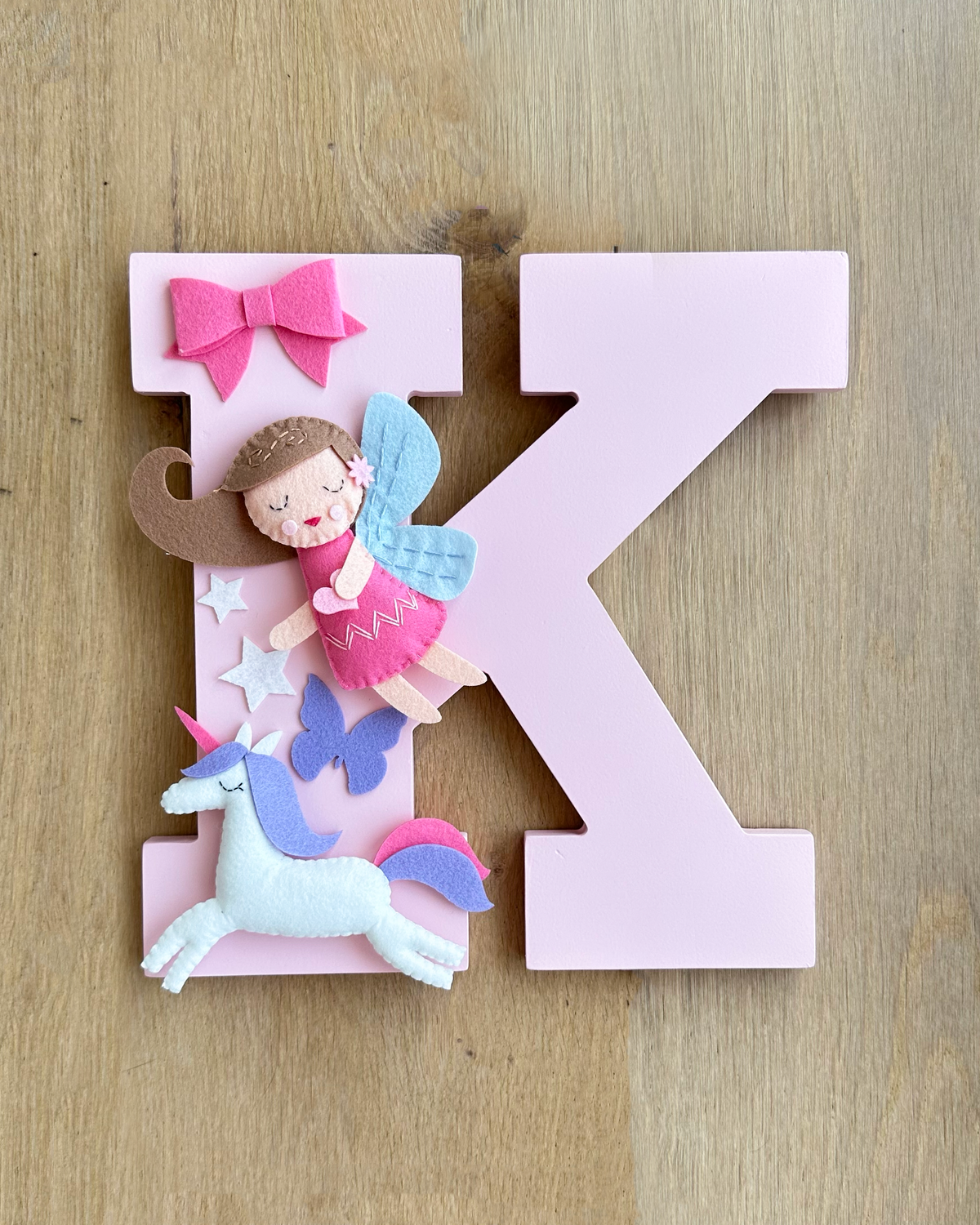 Fairy Themed Wall Letters
