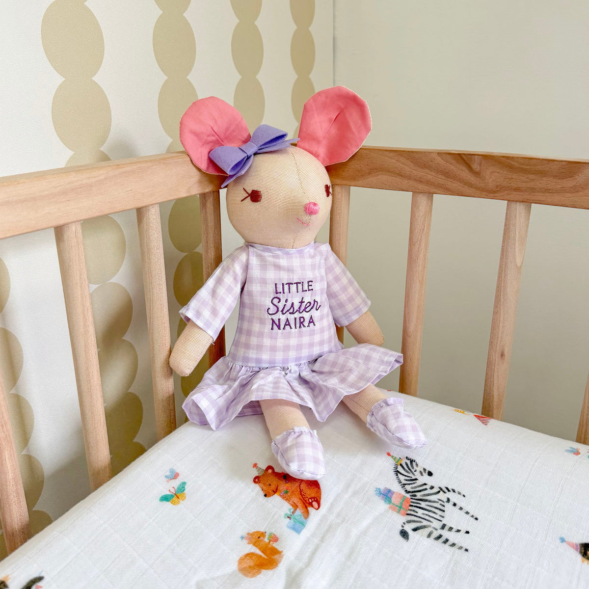 Sister Mouse Soft Toy