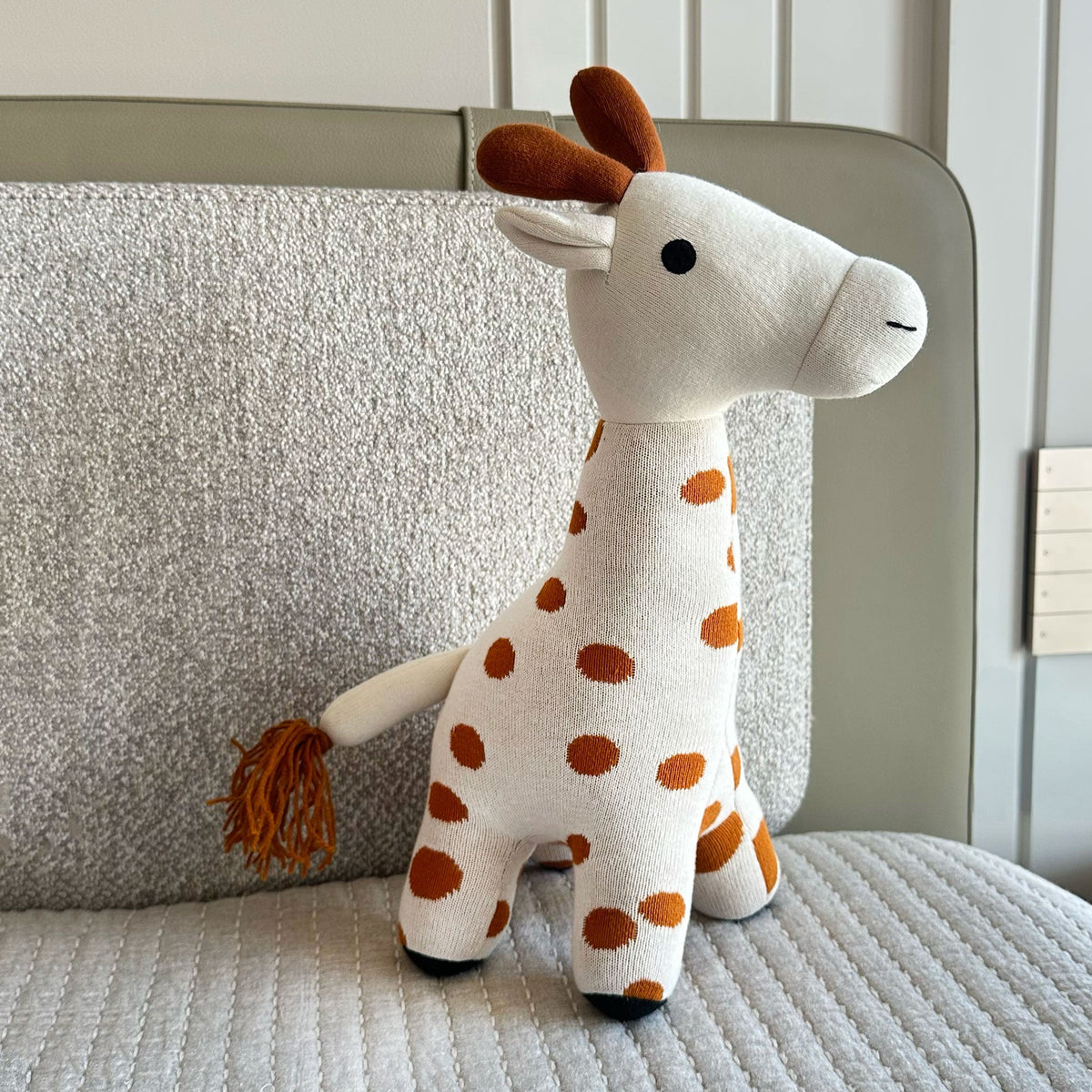 Giraffe Knitted Soft Toy