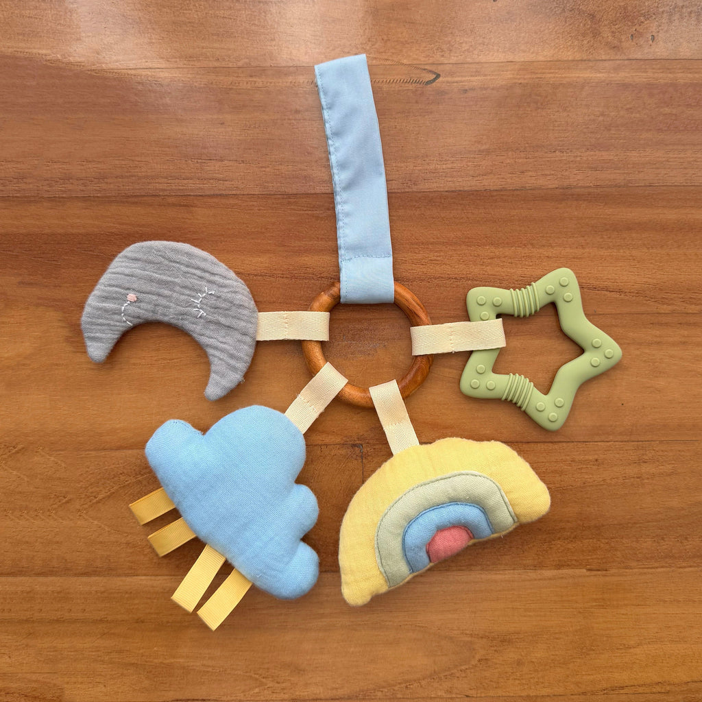 Rainbow Sensory Teether Set