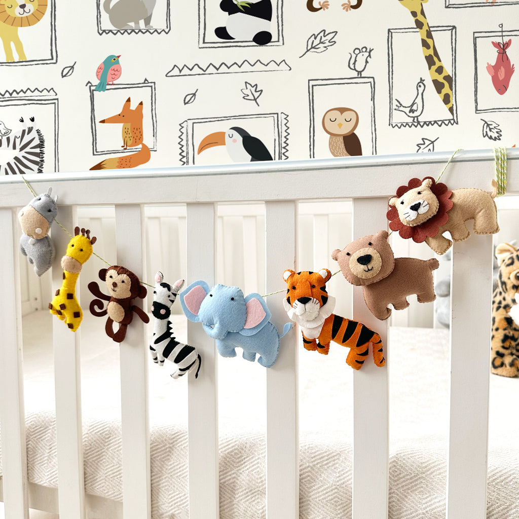 Wild Jungle Nursery Garland