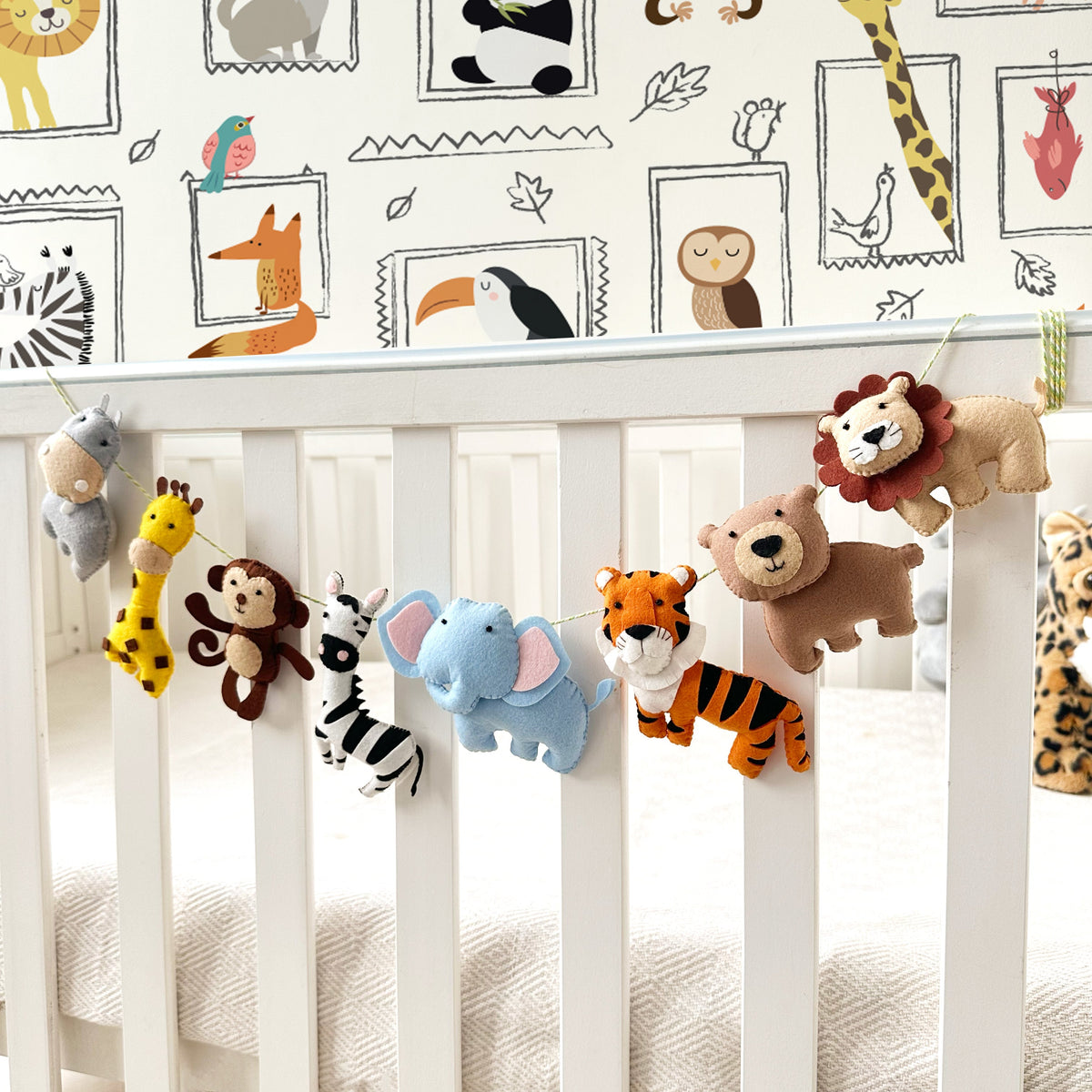 Wild Jungle Nursery Garland
