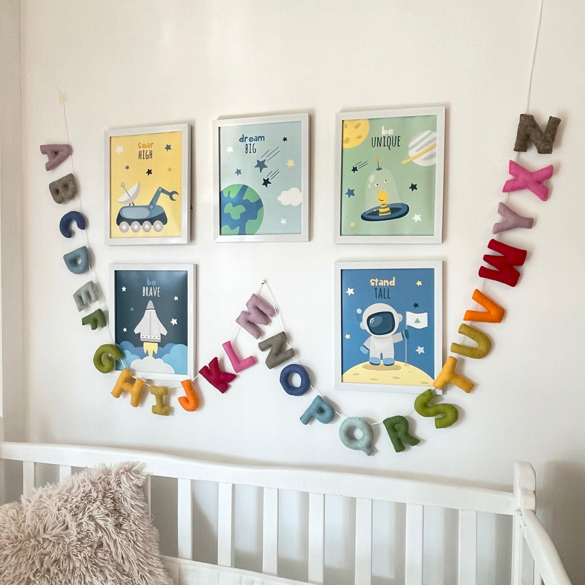 Alphabet Felt Garland