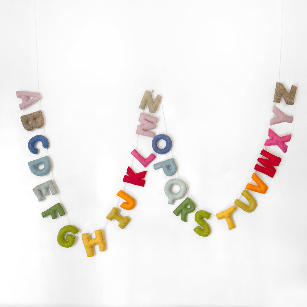 Alphabet Felt Garland