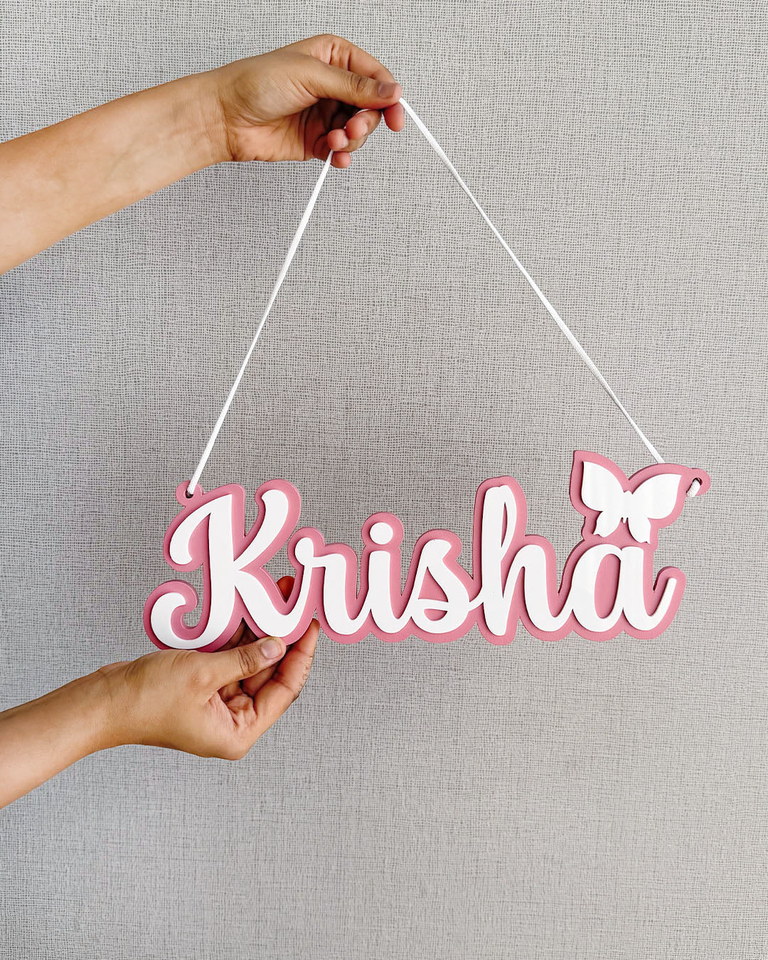3D Acrylic Name Plaque