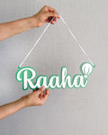 3D Acrylic Name Plaque