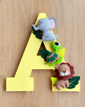 Jungle Themed Wall Letters