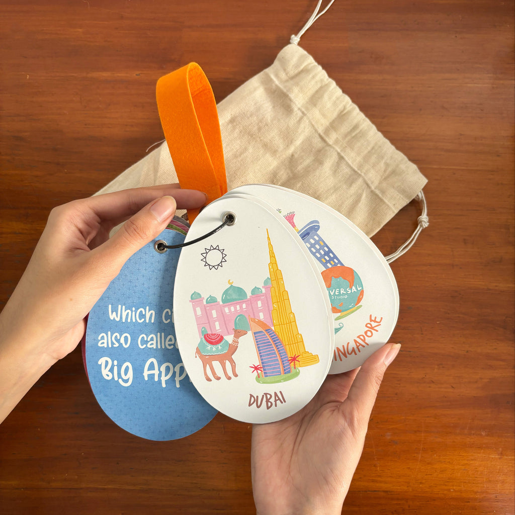 Travel City Milestone Cards