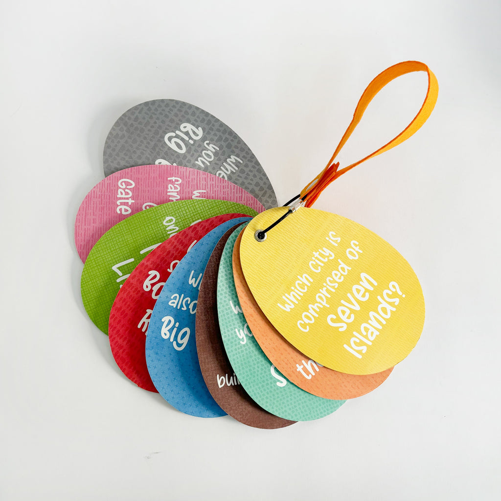 Travel City Milestone Cards