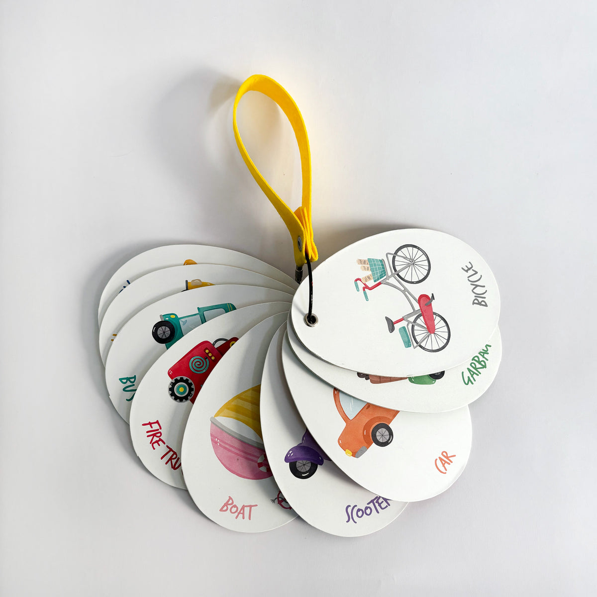 Travel Wheels Milestone Cards