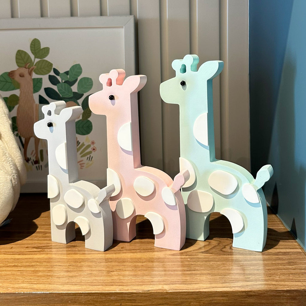 Giraffe Family Nursery Figurines