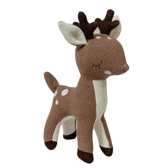Deer Knitted Soft Toy