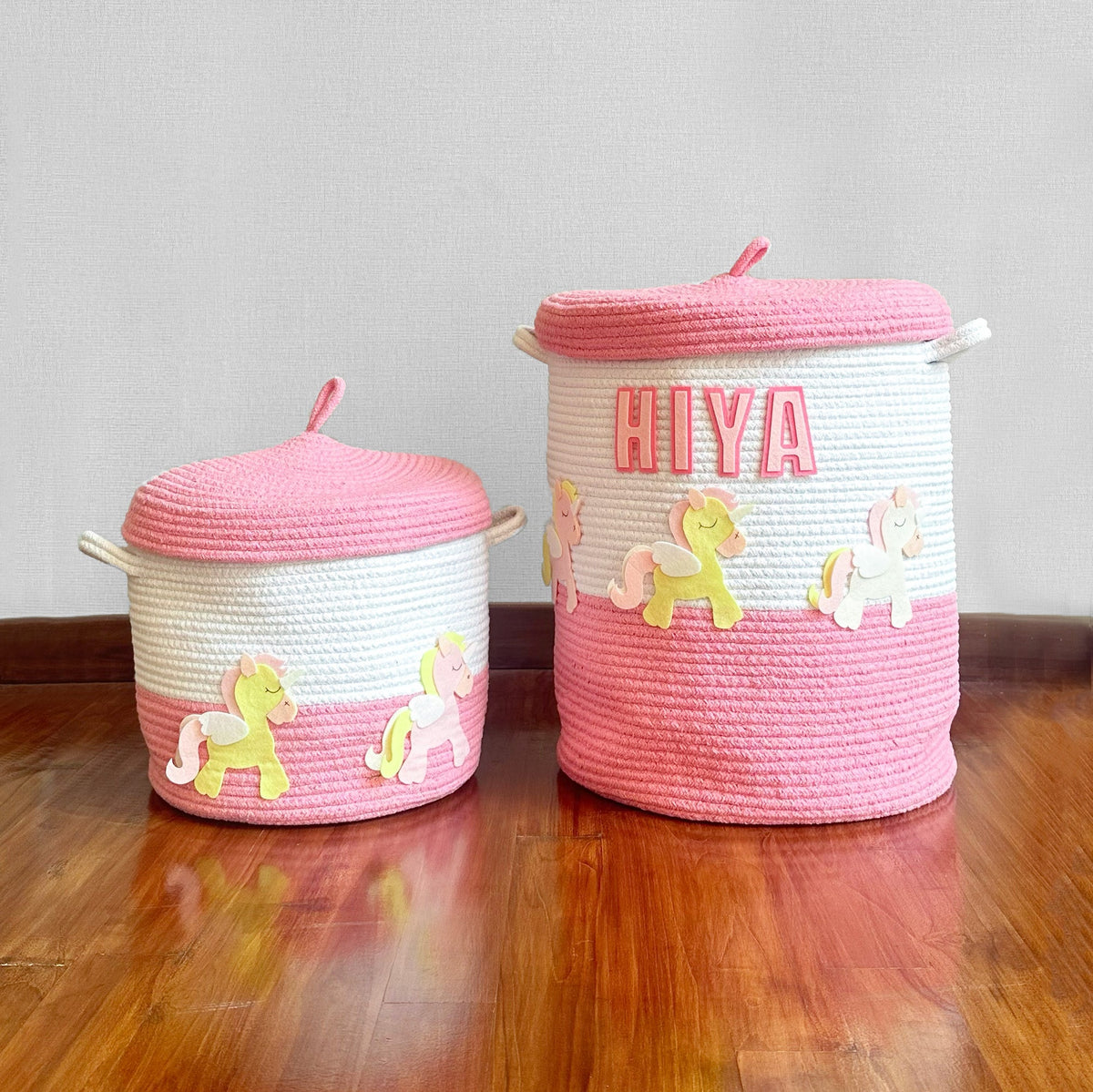 Unicorn Rope Storage Basket