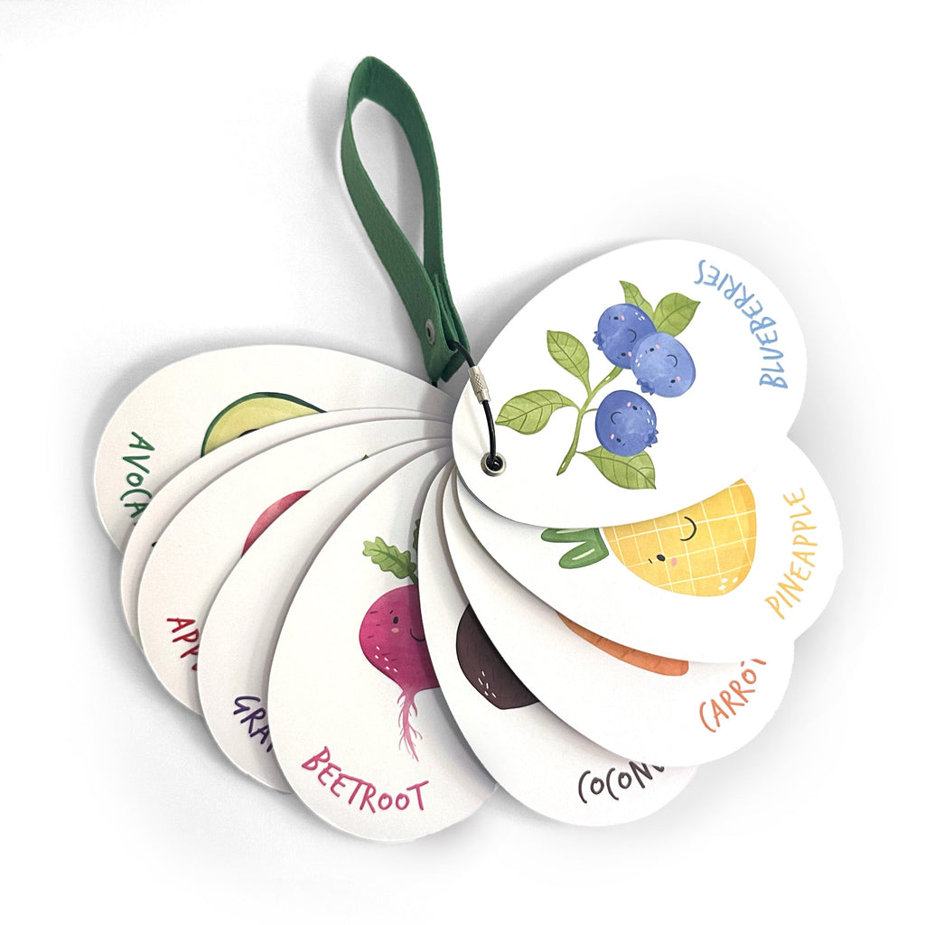 Travel Fruits Milestone Cards