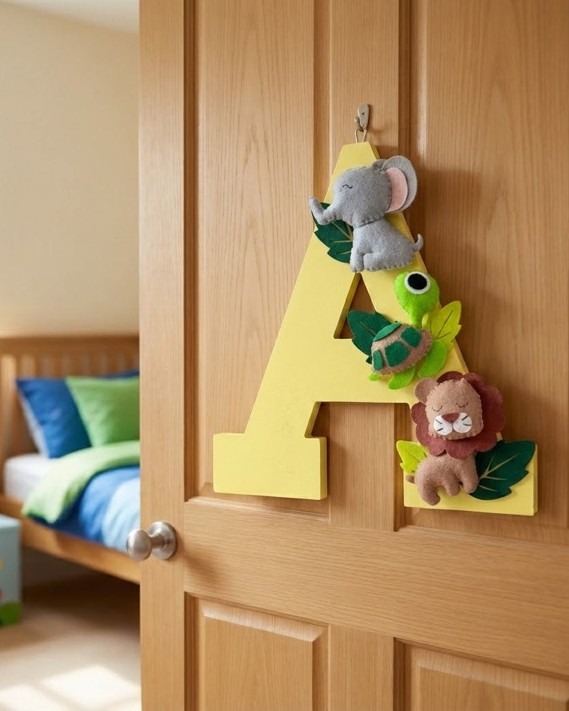 Jungle Themed Wall Letters