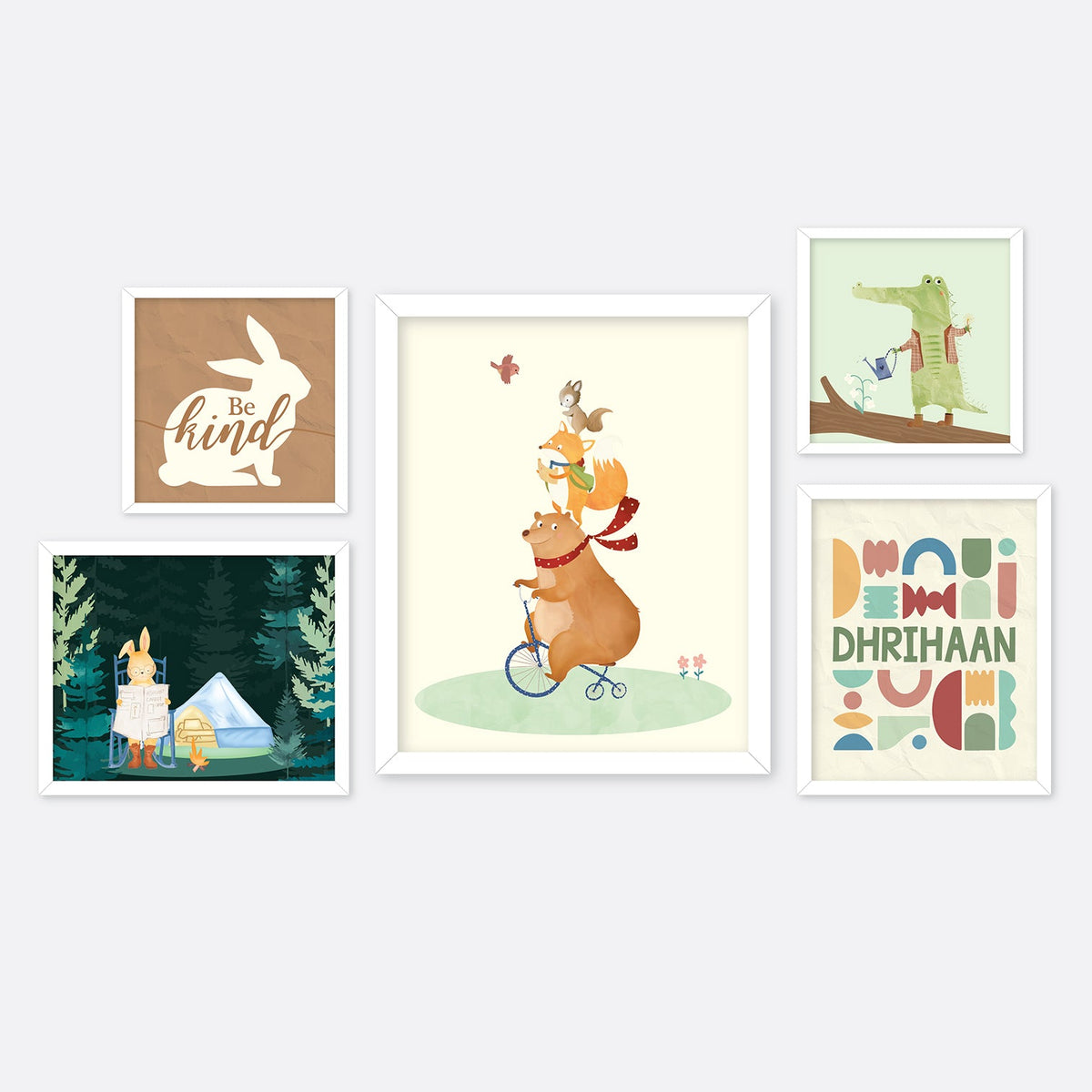 Woodland Wall Art Set