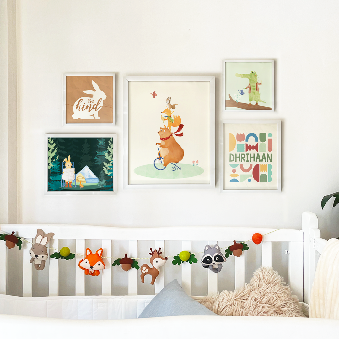 Woodland Wall Art Set